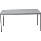 Proregal Bürotisch Wolf | Rechteckig | HxBxT 75x160x80 cm | Grau
