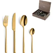 Amefa Besteckset Metropole Golden (24-teilig)