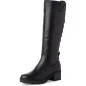 Tamaris Damen Elegante Stiefel 1-25601-43 Schwarz