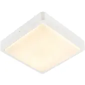 SLV Wand/Deckenleu. AINOS SQUARE 1003449 17W 1300lm 3000/4000K IP65 weiß