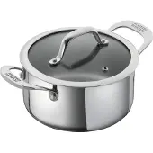 Kuhn Rikon Kochtopf mit Glasdeckel 2,3 Ltr. 18 cm Edelstahl