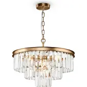 Maytoni MOD085PL-07BS, 7 Glühbirne(n), E14, IP20, Messing, Transparent