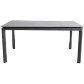 Royal Garden Alutapo Dining Tisch Aluminium/HPL 160x95 cm