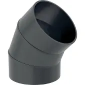 Geberit GE, PE, Bogen, 45 Grad, Ø315mm, 1 Stk.