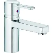 Kludi ZENTA Waschtisch-Einhandmischer, Auslaufhöhe 75mm, ohne Ablaufgarnitur, chrom, 382620575