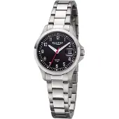 Regent Armbanduhr Damen Metall Analog Uhr silber Metallarmband URBA788