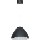 Licht-Erlebnisse Pendelleuchte Loft "Works 2" Dunkelgrau Metall Hängelampe Wohnzimmer Esszimmer Esstisch