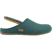 Iesse Schuh Haflinger Damen Hausschuh Herren Wollfilz Pantoffel Everest Fundus 481024, Größe:41 EU, Farbe:Grün