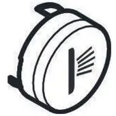 Hansgrohe 92578610 Durckknopf Symbol Seitenbrause