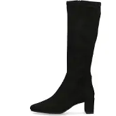 Caprice Damen Stiefel hoher Stretchschaft Karreé Langschaft 9-25547-41, Größe:38 EU, Farbe:Schwarz