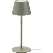 Casa Nova Tischleuchte LED AKKU DH 12x31 cm grün Tischlampe