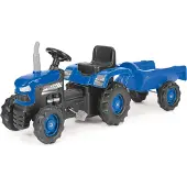 DOLU Wandertraktor mit Abstellgleis, blau