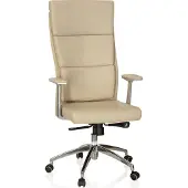 Hjh OFFICE MONZA 20 - Luxus Chefsessel Beige