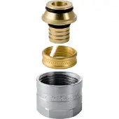 Geberit GE Mepla, Anschlussverschraubung, zu Eurokonus, d16mm, G3/4, 2 Stk.