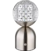 Globo Lighting Tischleuchte JULSY DH 10.50x20 cm grau Tischlampe