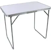 VCM Gartentisch klappbar | Esstisch | Maße ca. H. 70 x B. 80 x T. 53 cm | Klapptisch | Balkontisch Gartenmöbel - Galdas 80x53