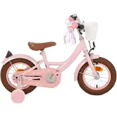 AMIGO Spiel + Freizeit GmbH AMIGO Kinderfahrräder Mädchen Perfect 12 Zoll 21 cm Mädchen Rücktrittbremse Rosa