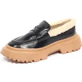 Hogan H8144 mocassino donna H629 woman inside eco-fur loafers