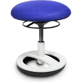 Topstar Kinderhocker Sitness Bobby, f. bewegliches Sitzen, höhenverstellbar, TPU-Sohle, m. Design-Standfußring, blau