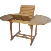 Sedex Gartentisch auszugstisch Holztisch Tisch Dalia 120-180x120 cm