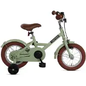 Nogan Dutchy Kinderfahrrad 12 Zoll Grün | Komplett mit Stützräder