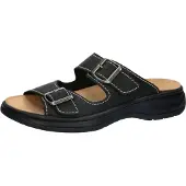 Lico Wellness Pantolette mit flexibler Polyurethan-Laufsohle und Lederdecksohle, Größe 41