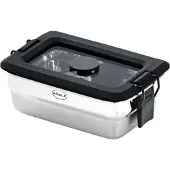 Rösle Frischhaltebox Flexx 2Go Snackdose Silber 250 ml