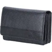The Skandinavian Brand Damen Leder Geldbörse Quer - Black : Black Farbe vom Hersteller: Black