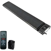 Quality Heating Wifi Infrarotheizung schwarz Heizung mit 1800 - 2400Watt - 2400 Watt