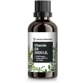 Natural Elements Vitamin D3 5000 I.E. Tropfen - 50 ml_für 12 Monate / none