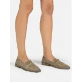 Felmini Moderner Leder Slipper für den Alltag
