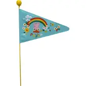 Bike Fashion Wimpel Peppa Pig geteilt