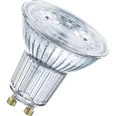Osram SMART LED Spot PAR16 Reflektor GU10, 4.9W ZigBee 3.0, RGBW 16 Mio. Farben, dimmbar, App Steuerung, Alexa