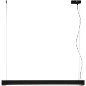 Arcchio Cuna Pendelleuchte L92 Black - , Cuna, Schwarz, für Arbeitszimmer / Büro, Metall, Modern