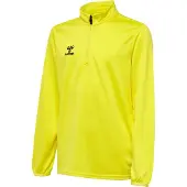 Hummel Hmlessential Half Zip Sweatshirt Kinder gelb Gr 140