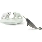 Schleich WILD LIFE Polar Playground, 5 Jahr(e), Wild Life, Grau, Weiß