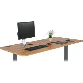 Mendler Tischplatte MCW-D40 für Schreibtische, Schreibtischplatte, 160x80cm MVG- eichefarben