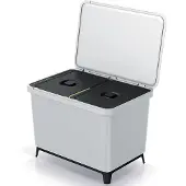 Keden 2x23l Systema 56x39x41 Cm Recyclingbehälter