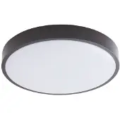 LINDBY Smart LED-Deckenlampe Innes schwarz 38cm RGB CCT Tuya