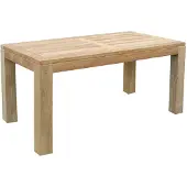 Linder Exclusiv GmbH Premium Teak Gartentisch 180 x 90 cm