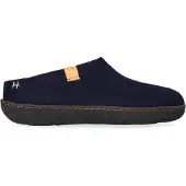 Tofvel Pantoffel Unisex Slipa Blau Wollfilz