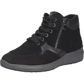 Waldlaufer Damen Stiefel, schwarz(schwarz), Gr. 5