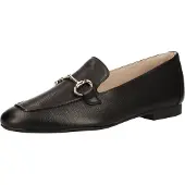 Paul green Slipper & Mokassin 2596-001, Glattleder, Schwarz, Damen
