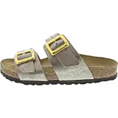 Birkenstock Pantoletten Sydney Cushion Buckle 1029372 Goldfarben 37