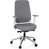 Hjh OFFICE CHIARO T4 WHITE - Profi Bürostuhl Grau