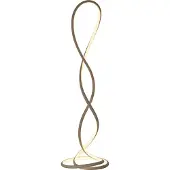 Paul Neuhaus LED Stehlampe Twist, dimmbar, creme / amber, für Wohn- / Esszimmer, Aluminium, Modern, LED Stehlampe