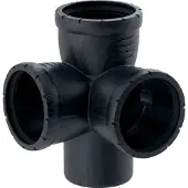 Geberit GE Silent-Pro, Eckabzweiger, 87,5 Grad, d 110/90/90 mm, 1 Stk.