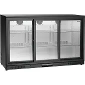 Bartscher Barkühlschrank 270 Liter 3 Schiebetüren 1340 x 530 x 860mm