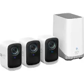 Anker eufyCam S300 (eufyCam 3C) 3-Cam Kit White