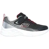 SKECHERS Microspec II Zovrix Black / Silver & Red Größe EU 27